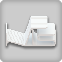 MG Shelf Clamp White Max (2 Pieces)