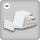 MG Shelf Clamp White Max (2 Pieces)