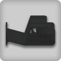 MG Shelf Clamp Black Max (2 Pieces)