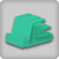 MG Shelf Clamp Green Slim