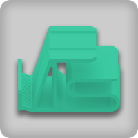 MG Shelf Clamp Green Slim