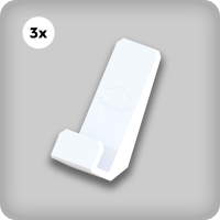 MG Hook White Slim (3 pieces)