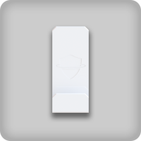 MG Hook White Slim (3 pieces)