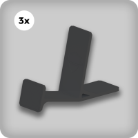 MG Stand Black Max (3 pieces)