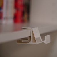 MG Shelf Clamp White Classic (2 Pieces)