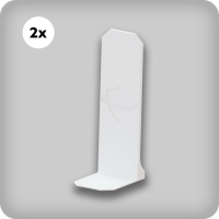 MG Bookend Alabaster White (2 Pieces)