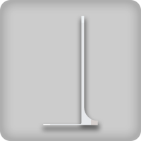 MG Bookend Alabaster White (2 Pieces)