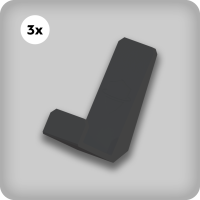 MG Hook Black Classic (3 pieces)