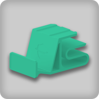 MG Shelf Clamp Green Classic