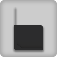 MG Phantom Bookend black